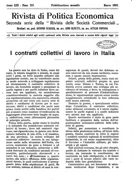 Rivista di politica economica