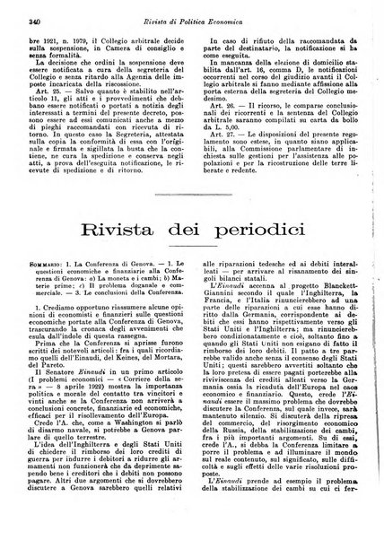 Rivista di politica economica