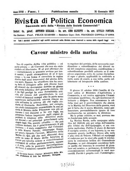 Rivista di politica economica