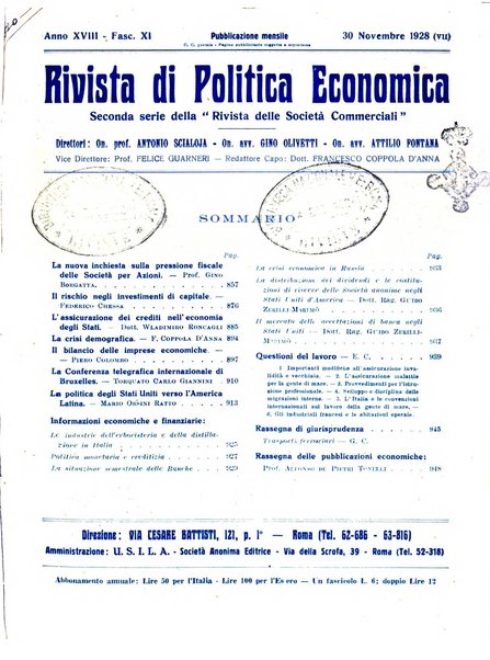 Rivista di politica economica