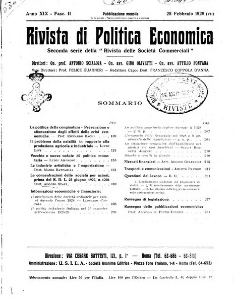 Rivista di politica economica