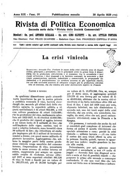 Rivista di politica economica