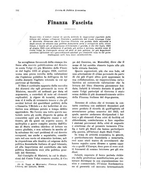 Rivista di politica economica