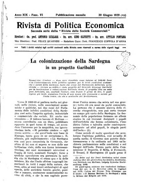 Rivista di politica economica