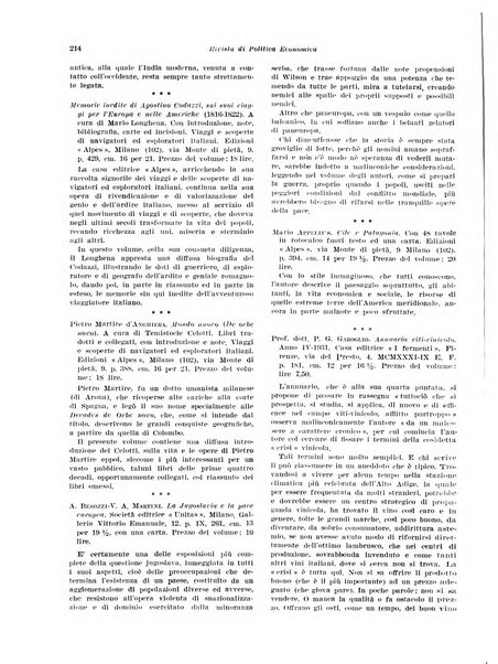 Rivista di politica economica