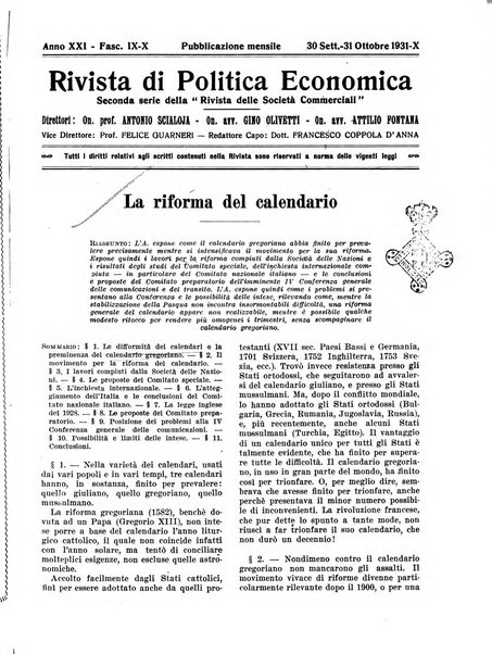 Rivista di politica economica