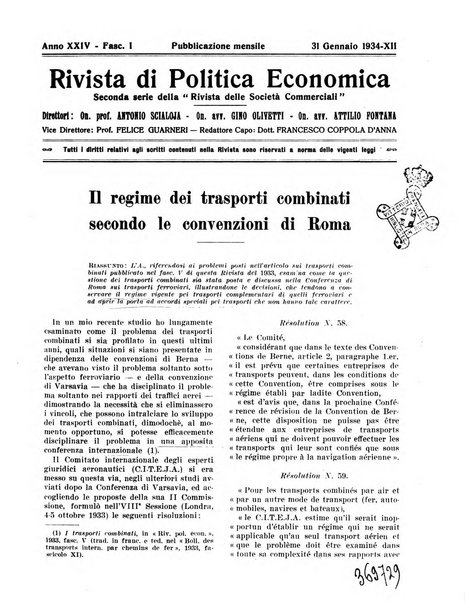 Rivista di politica economica