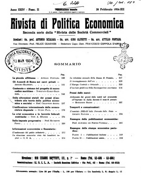 Rivista di politica economica