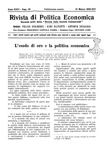 Rivista di politica economica