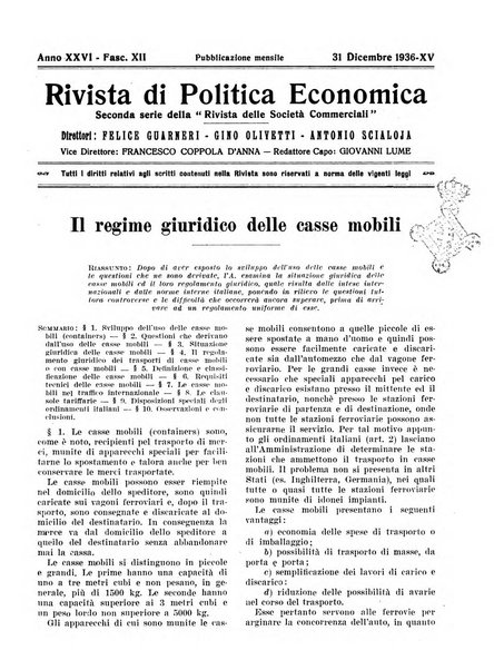 Rivista di politica economica