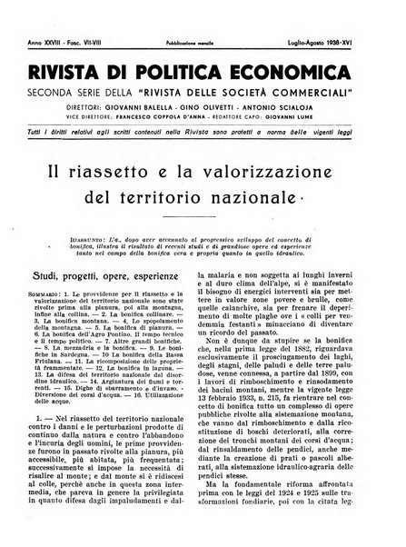 Rivista di politica economica