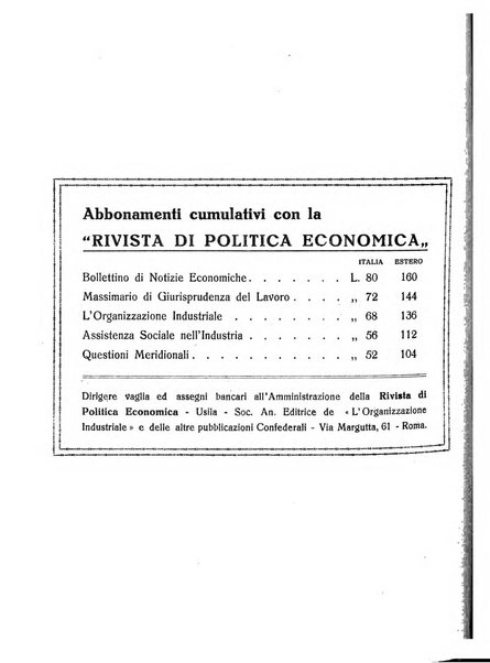 Rivista di politica economica