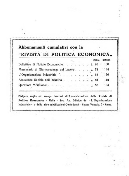 Rivista di politica economica