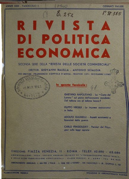 Rivista di politica economica