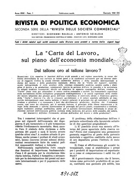 Rivista di politica economica