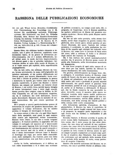 Rivista di politica economica