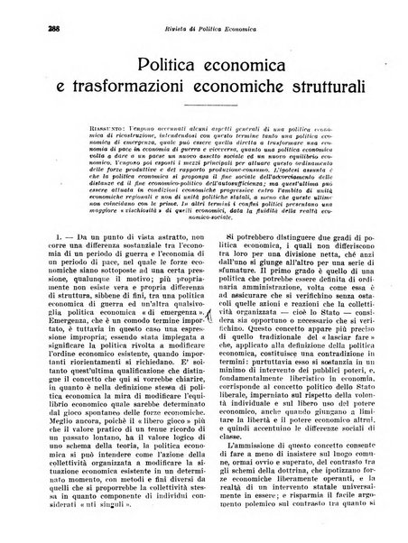 Rivista di politica economica