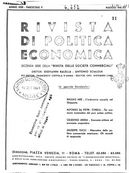 Rivista di politica economica