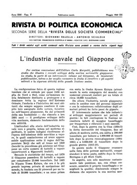 Rivista di politica economica