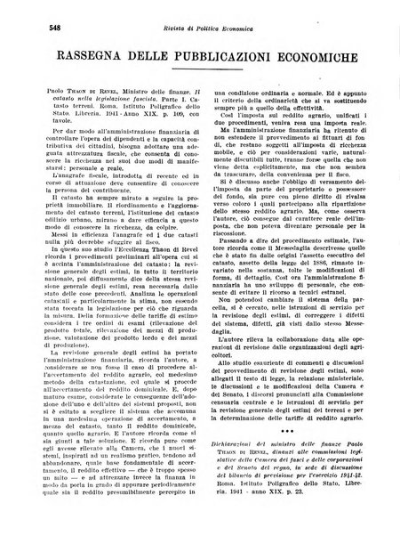 Rivista di politica economica