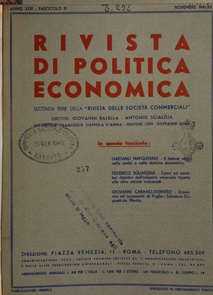 Rivista di politica economica