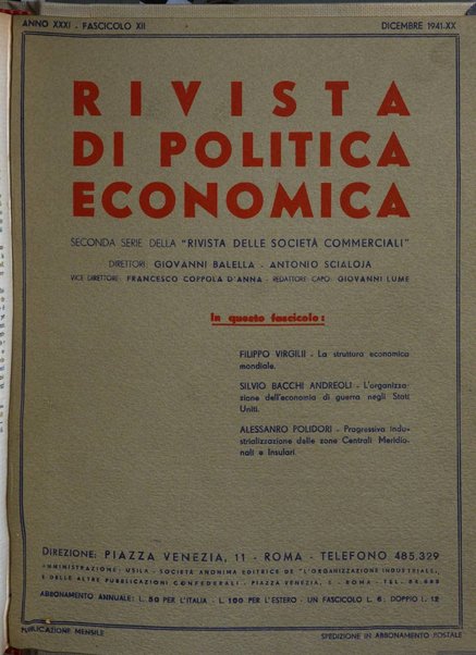 Rivista di politica economica