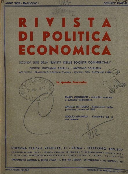 Rivista di politica economica