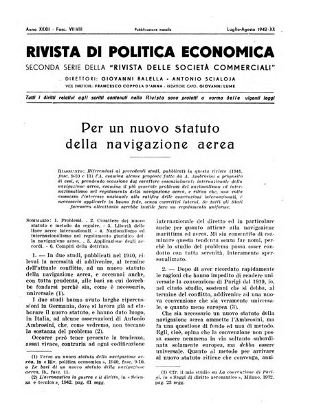 Rivista di politica economica