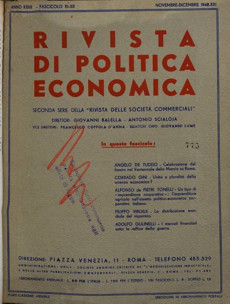 Rivista di politica economica