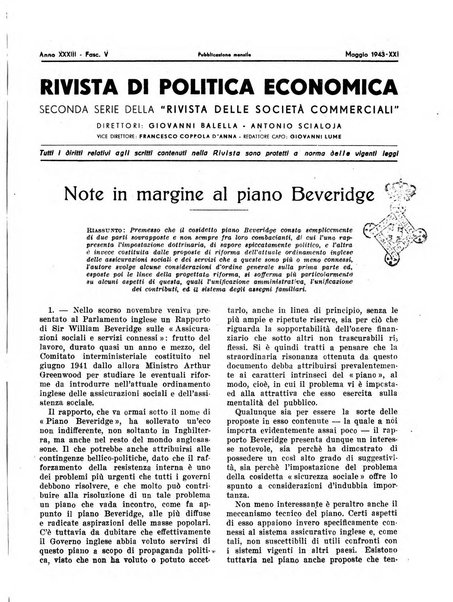 Rivista di politica economica