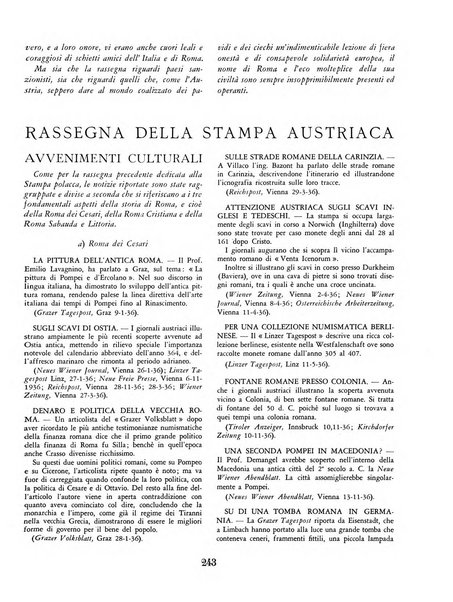 Capitolium rassegna mensile del Governatorato