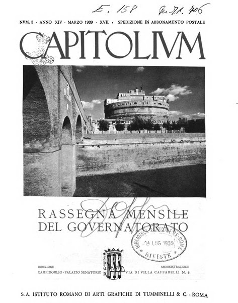 Capitolium rassegna mensile del Governatorato