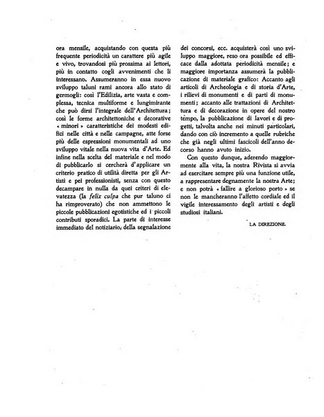 Architettura e arti decorative rivista d'arte e di storia