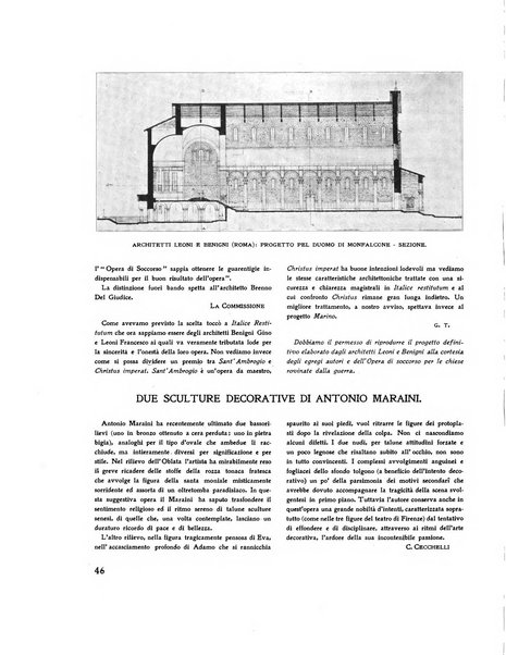 Architettura e arti decorative rivista d'arte e di storia