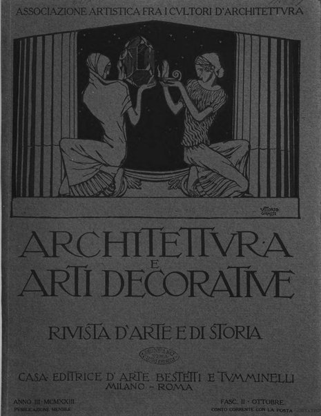 Architettura e arti decorative rivista d'arte e di storia