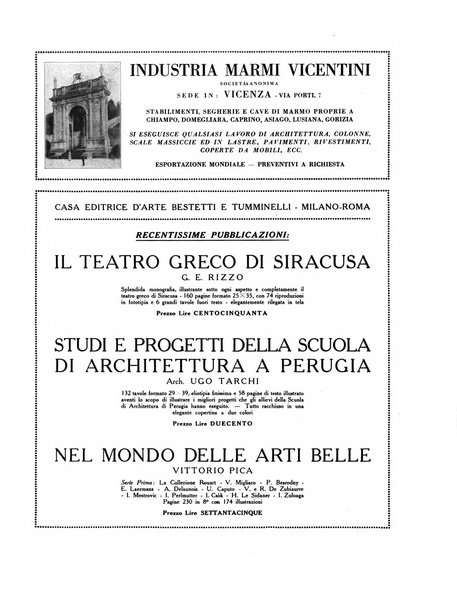 Architettura e arti decorative rivista d'arte e di storia