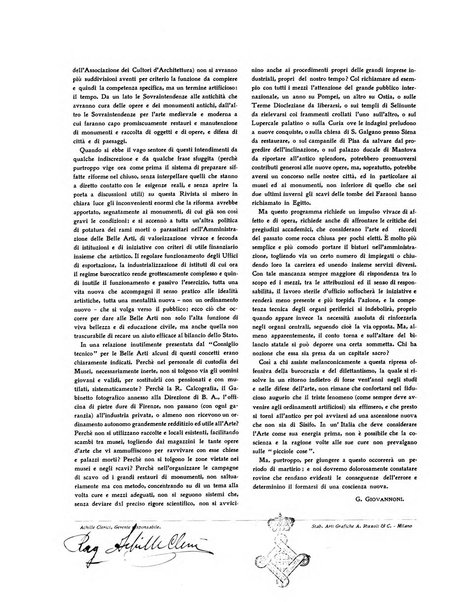 Architettura e arti decorative rivista d'arte e di storia