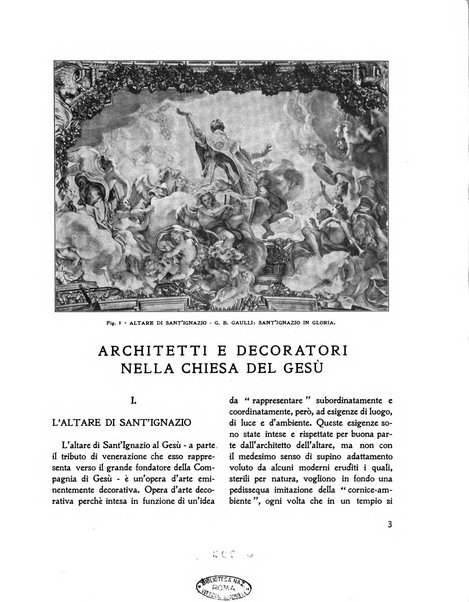 Architettura e arti decorative rivista d'arte e di storia