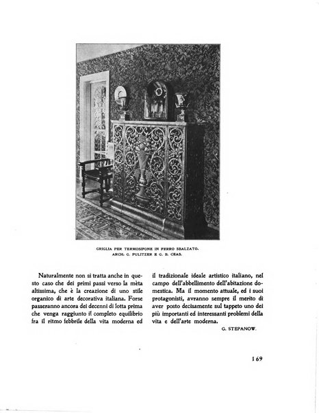 Architettura e arti decorative rivista d'arte e di storia