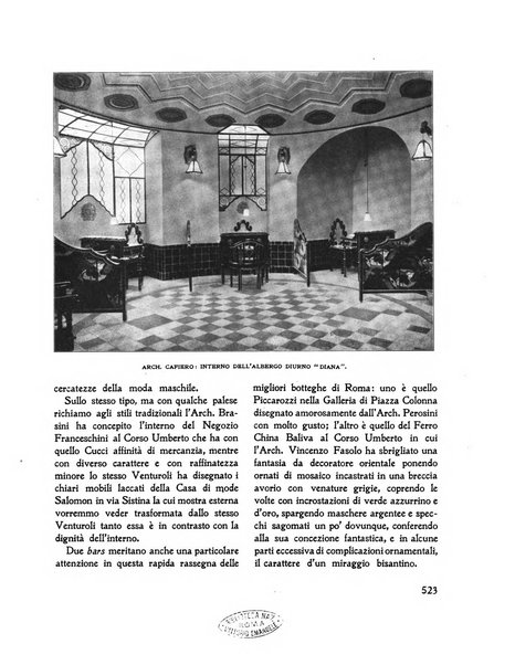 Architettura e arti decorative rivista d'arte e di storia