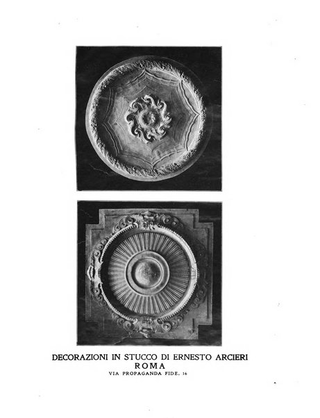 Architettura e arti decorative rivista d'arte e di storia