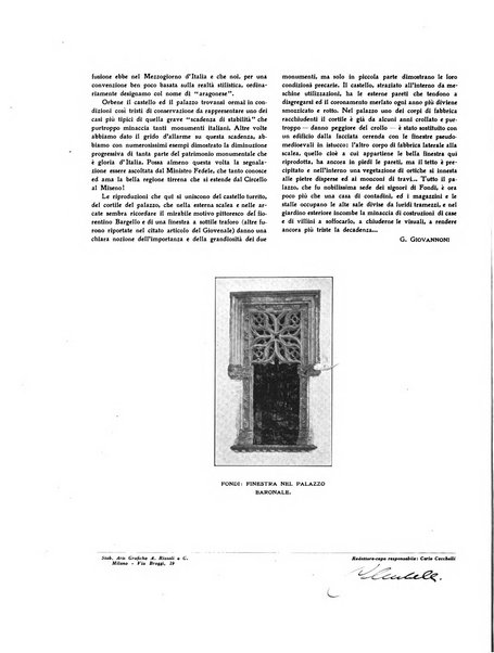 Architettura e arti decorative rivista d'arte e di storia