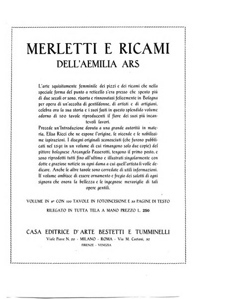 Architettura e arti decorative rivista d'arte e di storia