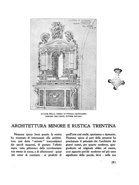 Architettura e arti decorative rivista d'arte e di storia