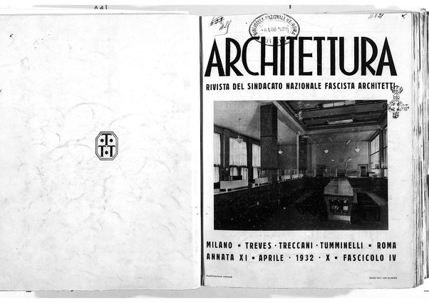 Architettura : rivista del Sindacato nazionale fascista architetti