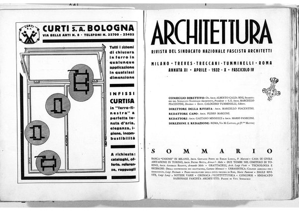 Architettura : rivista del Sindacato nazionale fascista architetti