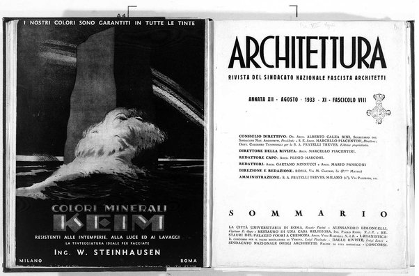 Architettura : rivista del Sindacato nazionale fascista architetti