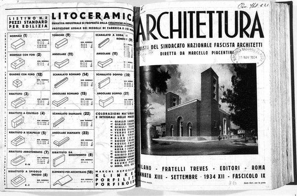 Architettura : rivista del Sindacato nazionale fascista architetti