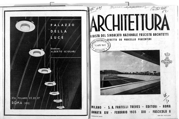 Architettura : rivista del Sindacato nazionale fascista architetti