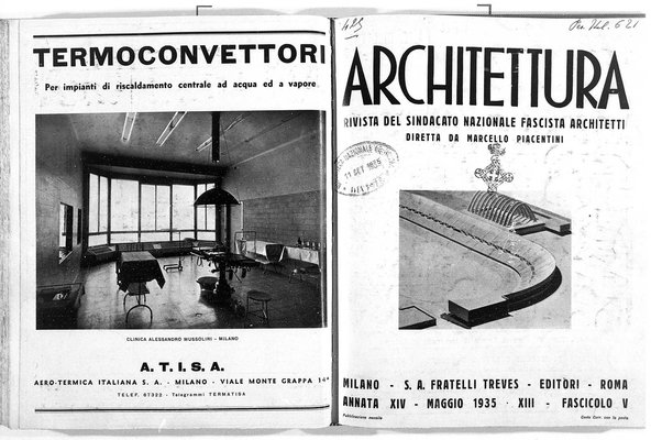 Architettura : rivista del Sindacato nazionale fascista architetti